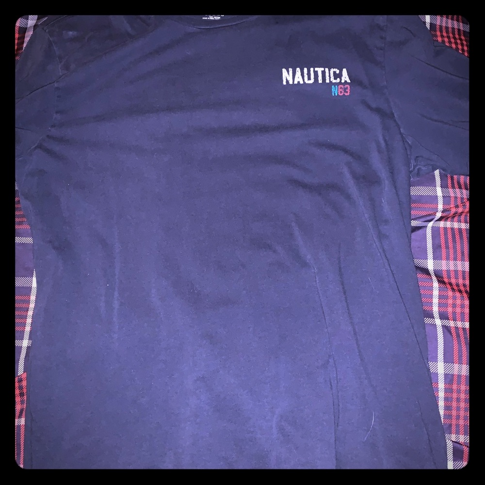 Large blue Nautica t shirt